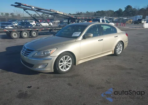 2012 Hyundai Genesis 3.8 z USA, uszkodzony, nr VIN KMHGC4DD3CU178259